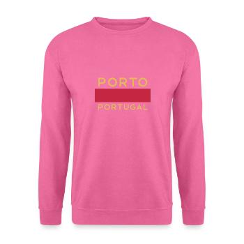 Porto Portugal Souvenir - Unisex Sweatshirt - pink - Front