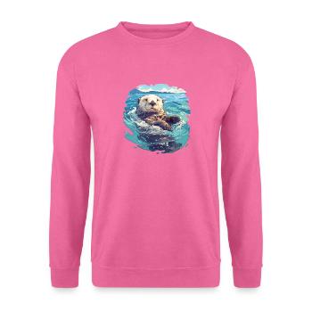 Seeotter - Unisex Pullover - Pink - Vorne