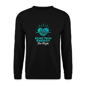 Ultrasound Technician Diagnostic Imaging - Unisex Sweatshirt - black - Front - Alina (178cm) & Michal (187cm)