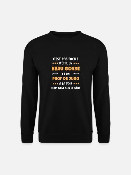 Prof de judo - Sweat-shirt Unisexe - noir