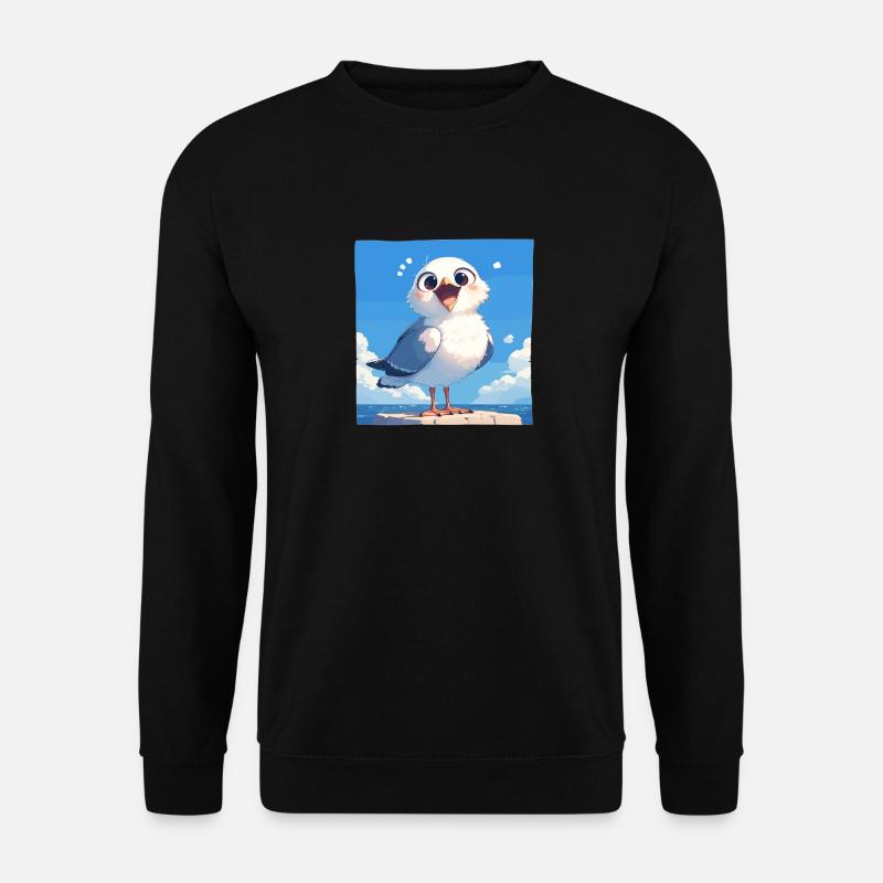 Seagulls Seagull - Unisex Sweatshirt - black
