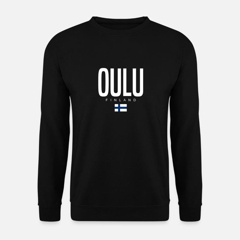 Oulu Finland - Unisex Sweatshirt - black