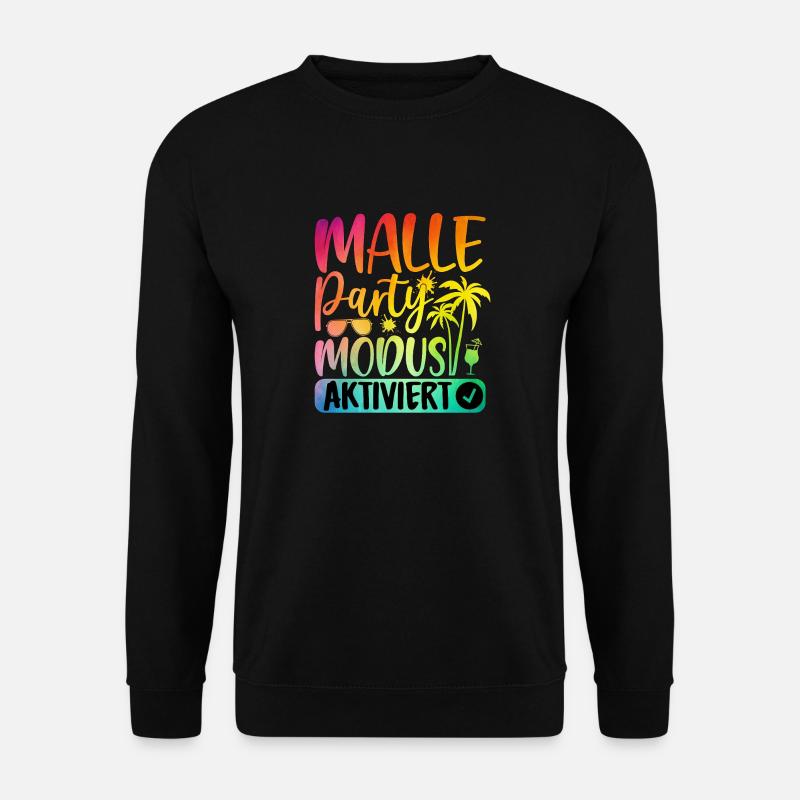 Mode Malle Party activé - Sweat-shirt Unisexe - noir