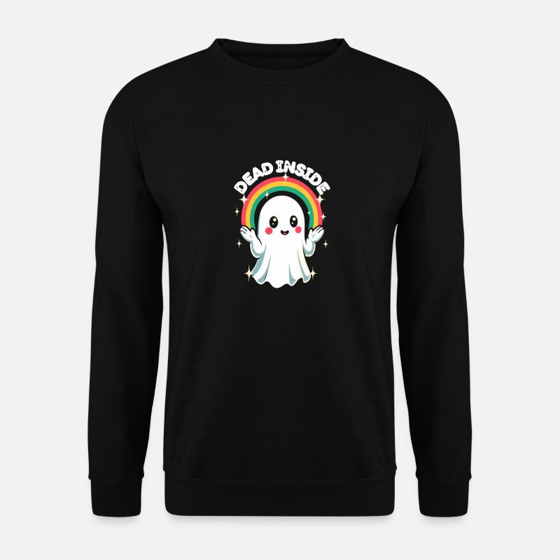 Dead Inside - Cute Ghost - Unisex Sweatshirt - black