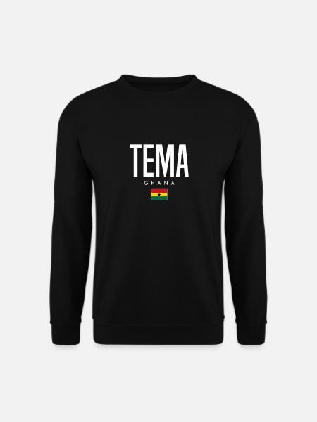 Tema, Ghana - Unisex Sweatshirt - black