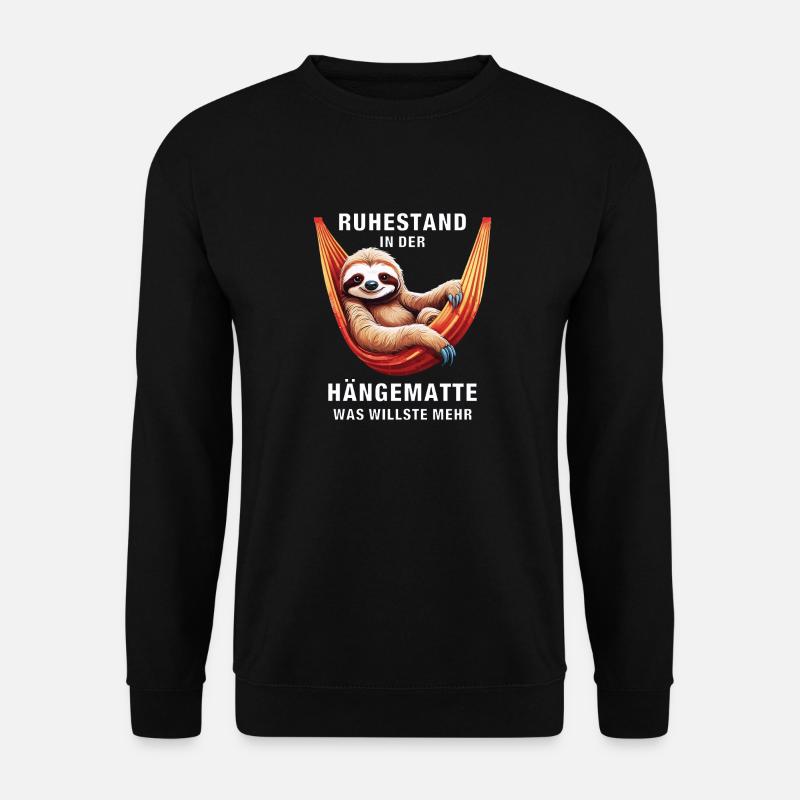 RETRAITE DANS LE HAMAC - Sweat-shirt Unisexe - noir