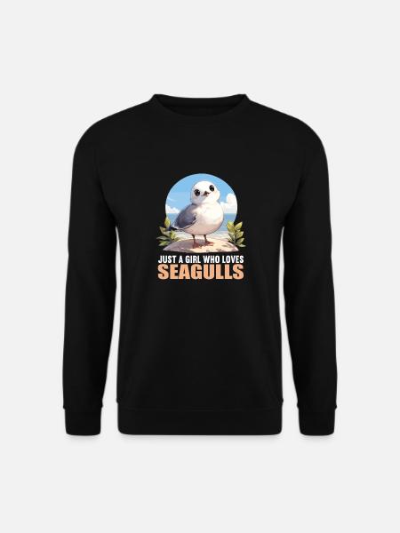 Seagulls Seagull - Unisex Sweatshirt - black