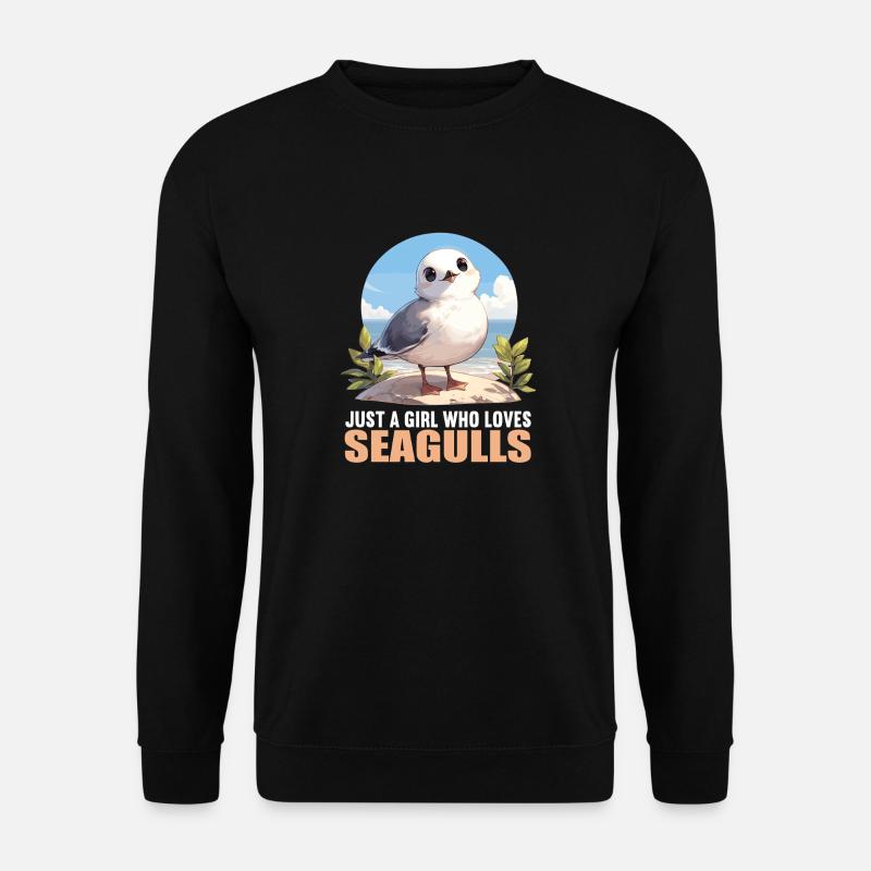 Mouettes Mouette - Sweat-shirt Unisexe - noir