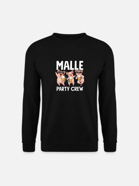 Malle Party Crew - Unisex Sweatshirt - black