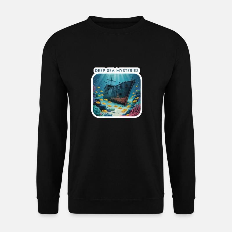 GEHEIMNISSE DER TIEFSEE - Unisex Pullover - Schwarz