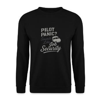 Mécanicien d’aviation Faa Humour Technicien d’aéronefs - Sweat-shirt Unisexe - noir - Devant - Alina (178cm) & Michal (187cm)