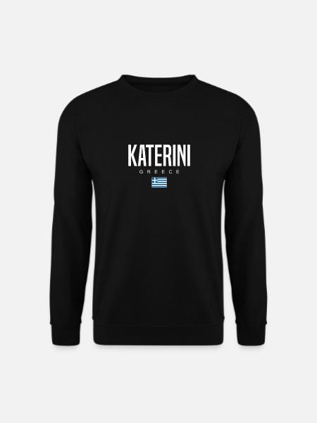 Katerini, Greece - Unisex Sweatshirt - black