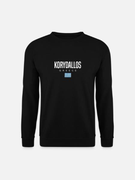 Korydallos, Greece - Unisex Sweatshirt - black