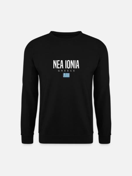 Nea Ionia Greece - Unisex Sweatshirt - black