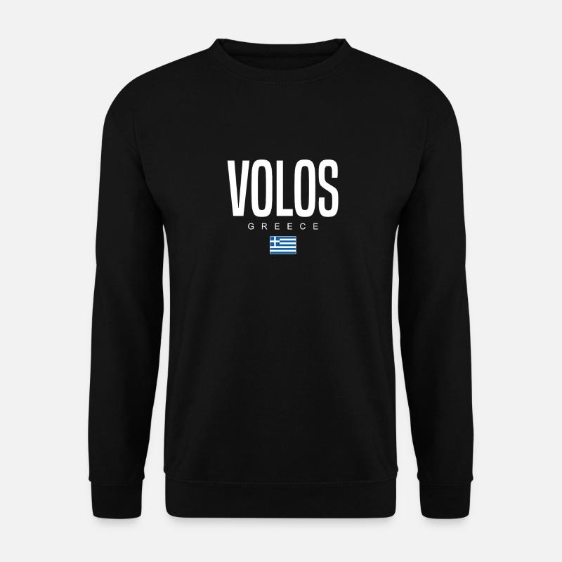 Volos Griechenland - Unisex Pullover - Schwarz