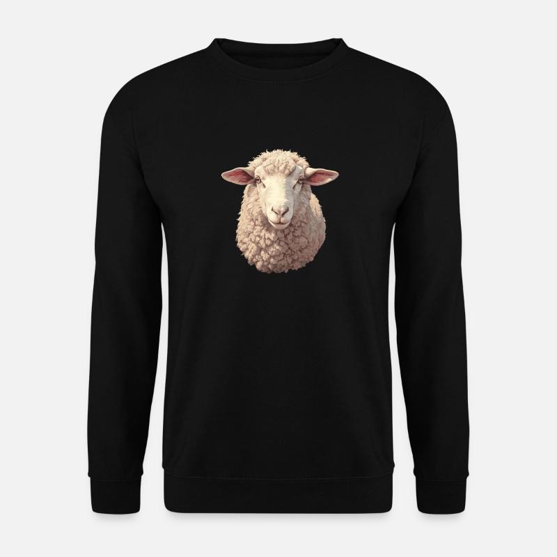 Mouton Mouton - Sweat-shirt Unisexe - noir