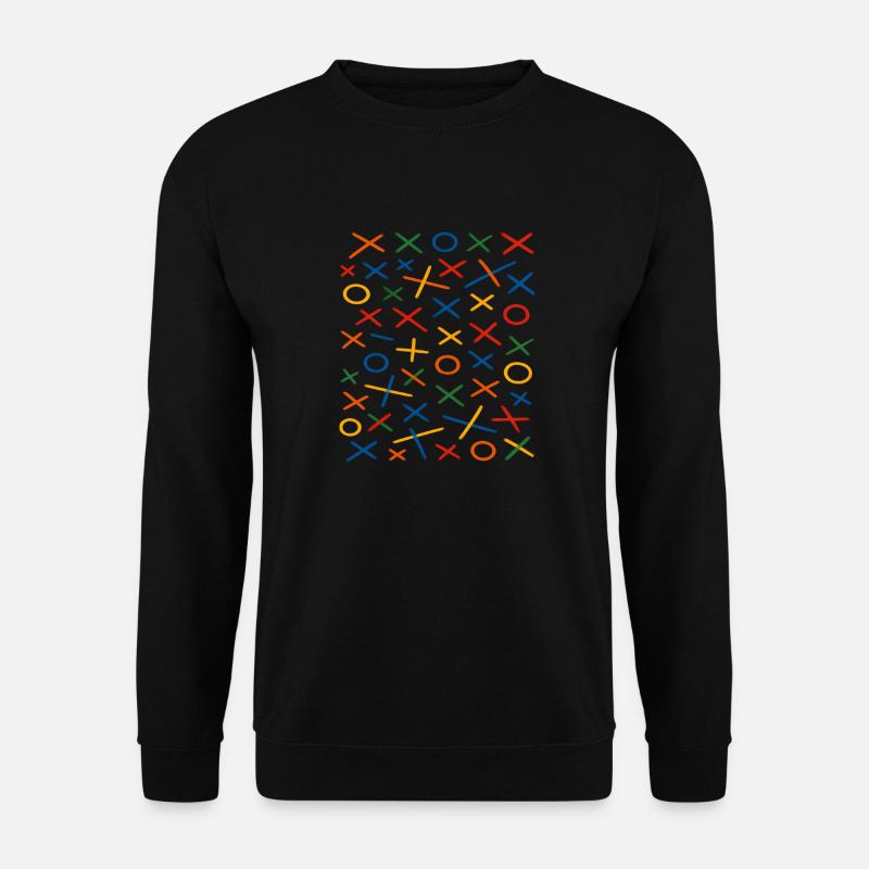 Geometric Pattern Design - Unisex Sweatshirt - black