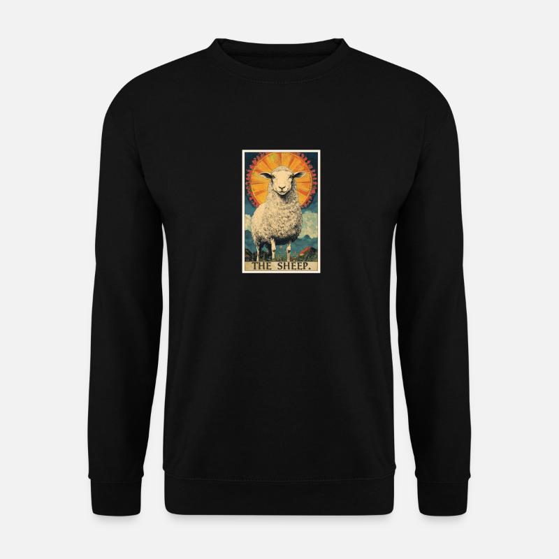 Mouton Mouton - Sweat-shirt Unisexe - noir