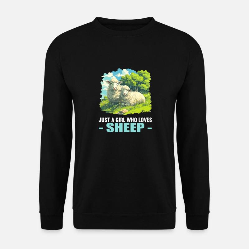 Mouton Mouton - Sweat-shirt Unisexe - noir