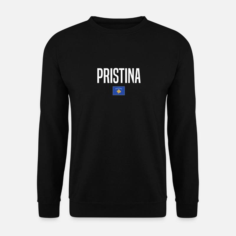 Pristina, Kosovo - Sweat-shirt Unisexe - noir