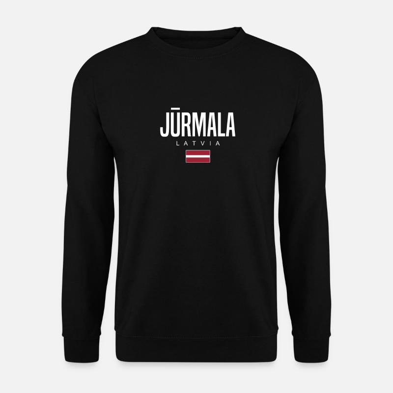 Jurmala, Latvia - Unisex Sweatshirt - black