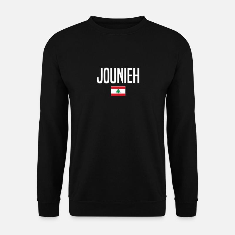 Jounieh Libanon - Unisex Pullover - Schwarz
