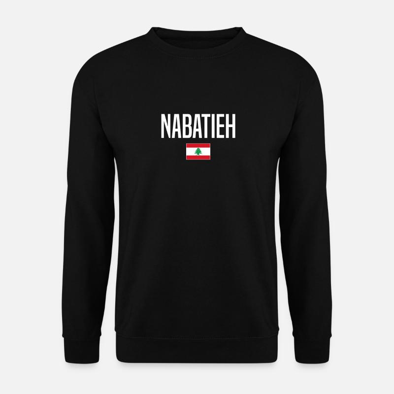 Nabatieh Libanon - Unisex Pullover - Schwarz