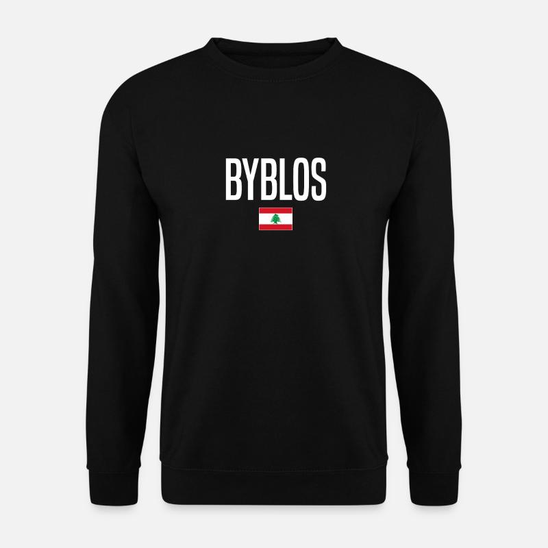 Byblos, Liban - Sweat-shirt Unisexe - noir