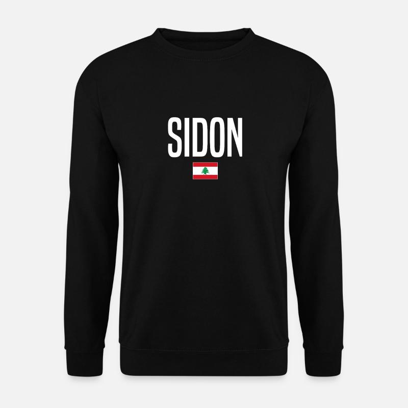 Sidon, Liban - Sweat-shirt Unisexe - noir