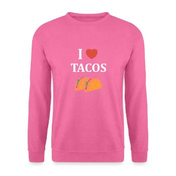 Tacos - Unisex Pullover - Pink - Vorne