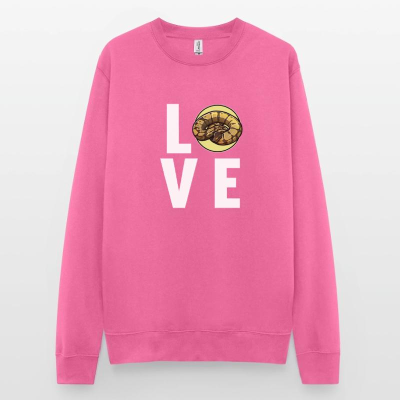 Ball Python Königspythons Königspython Unisex Pullover