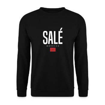 Salé Marokko - Unisex Pullover - Schwarz - Vorne - Alina (178cm) & Michal (187cm)