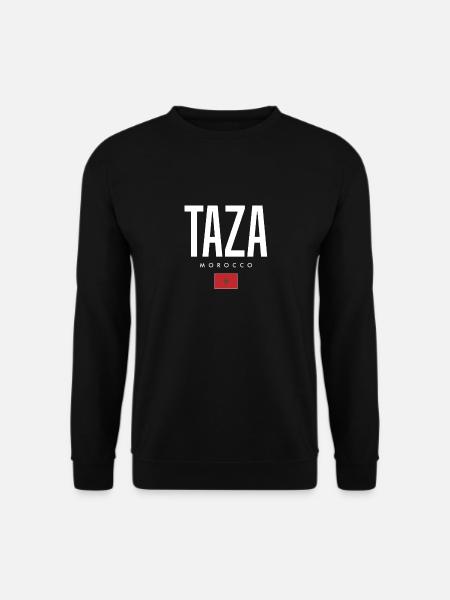 Taza Maroc - Sweat-shirt Unisexe - noir