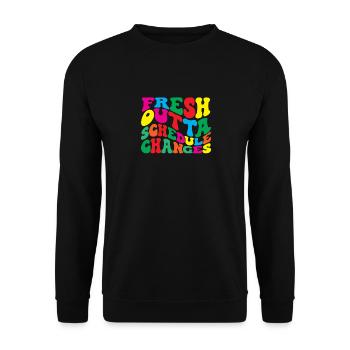 Frisch Aus Stundenplanänderungen Schulberater - Unisex Pullover - Schwarz - Vorne - Alina (178cm) & Michal (187cm)