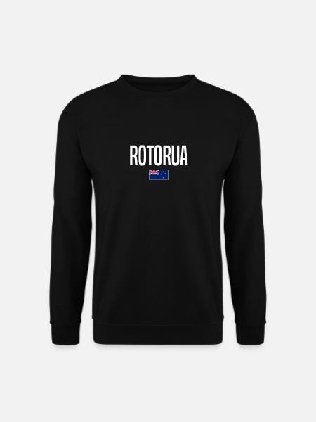 Rotorua Neuseeland - Unisex Pullover - Schwarz