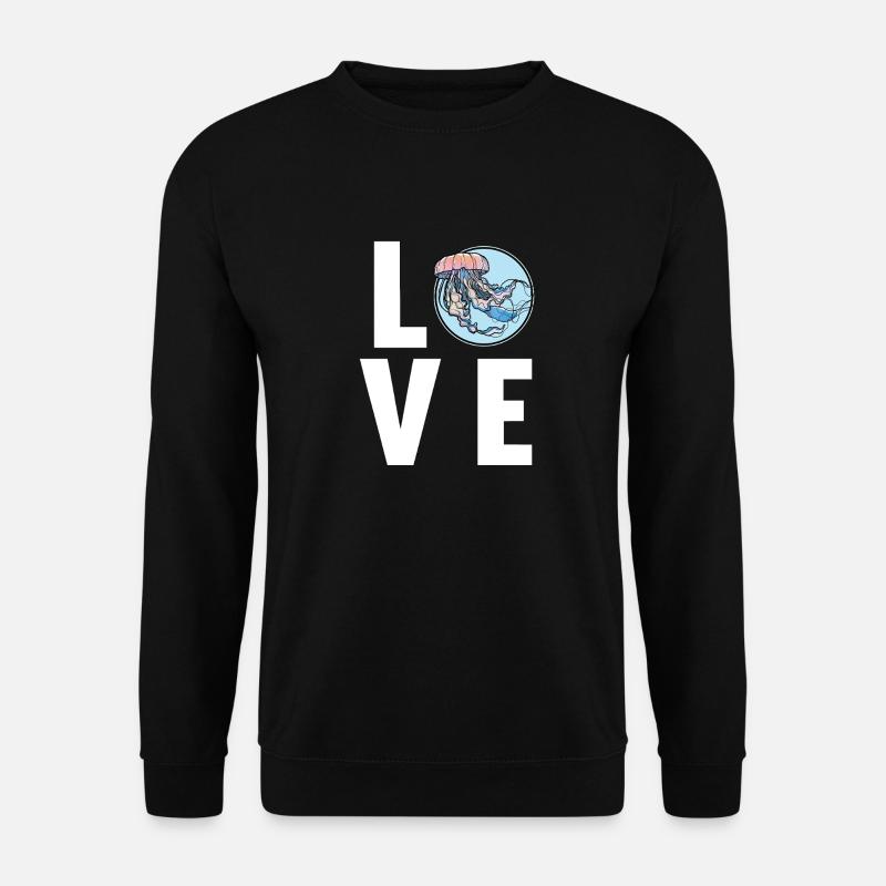 Jellyfish Jellyfish - Unisex Sweatshirt - black