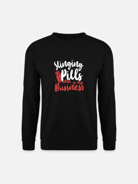 Pharmacy Tech Technician - Unisex Sweatshirt - black