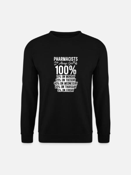 Pharmacy Tech Technician - Unisex Pullover - Schwarz