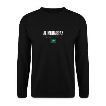 Al Mubarraz, Saudi Arabia - Unisex Sweatshirt - black - Front - Alina (178cm) & Michal (187cm)