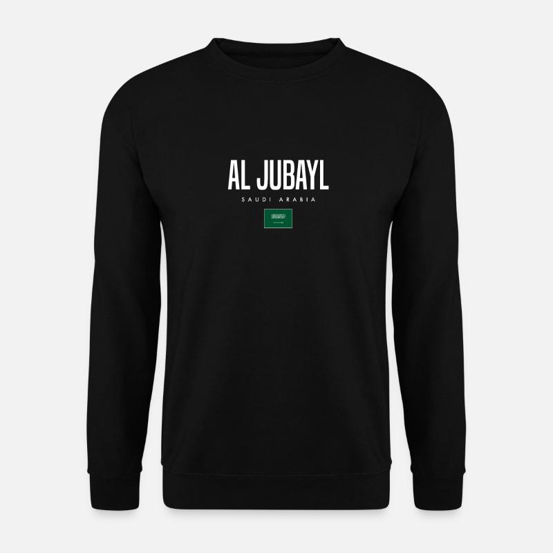 Al Jubayl Saudi Arabia - Unisex Sweatshirt - black