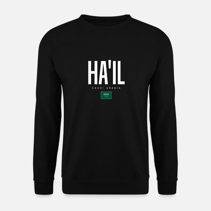 Ha'il Saudi-Arabien - Unisex Pullover - Schwarz