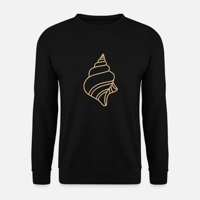 Muschel - Unisex Pullover - Schwarz
