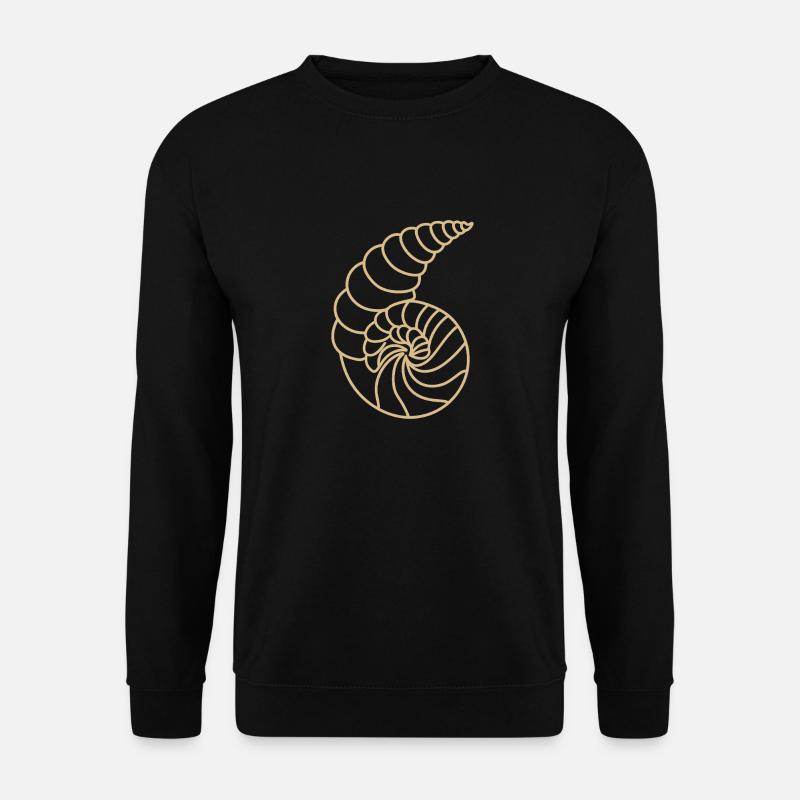 coquillage - Sweat-shirt Unisexe - noir