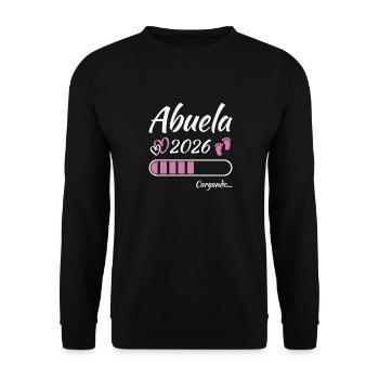 Grandma 2026 Loading Future Grandma - Unisex Sweatshirt - black - Front - Alina (178cm) & Michal (187cm)
