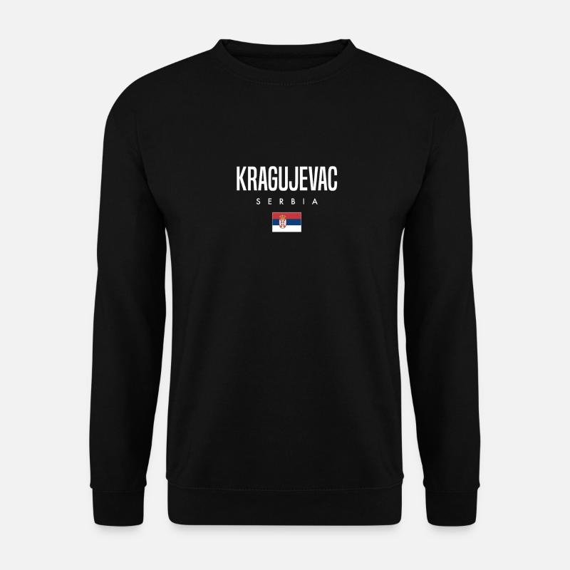 Kragujevac Serbien - Unisex Pullover - Schwarz