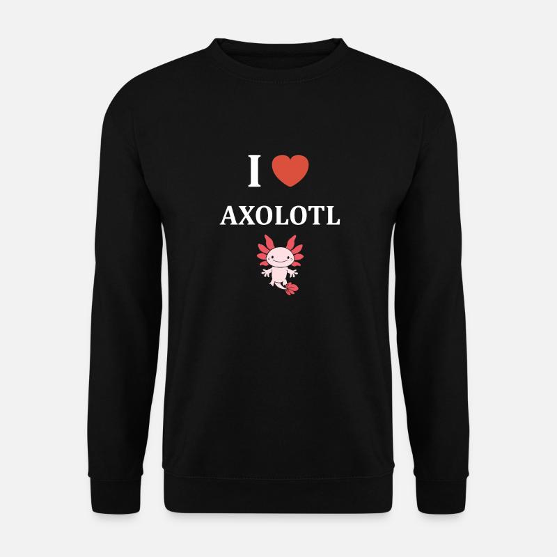 axolotl - Unisex Sweatshirt - black