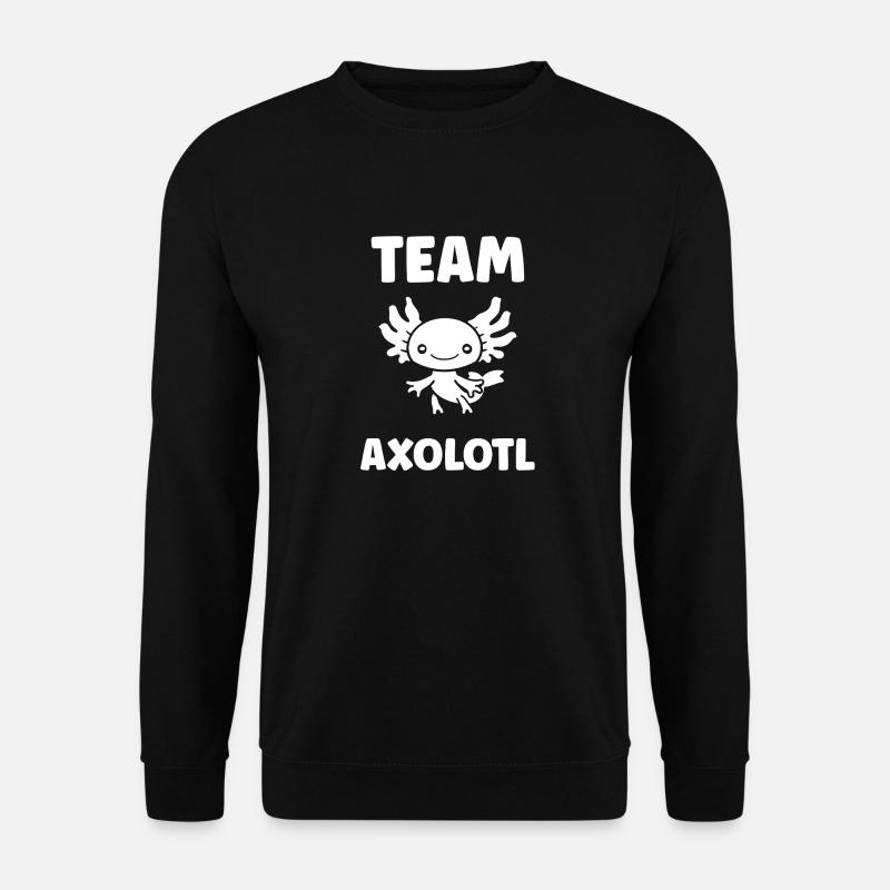 Axolotl - Unisex Pullover - Schwarz