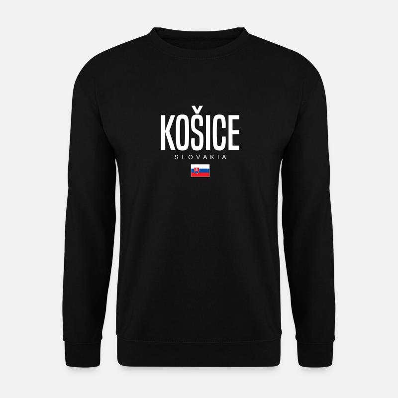 Košice, Slovakia - Unisex Sweatshirt - black