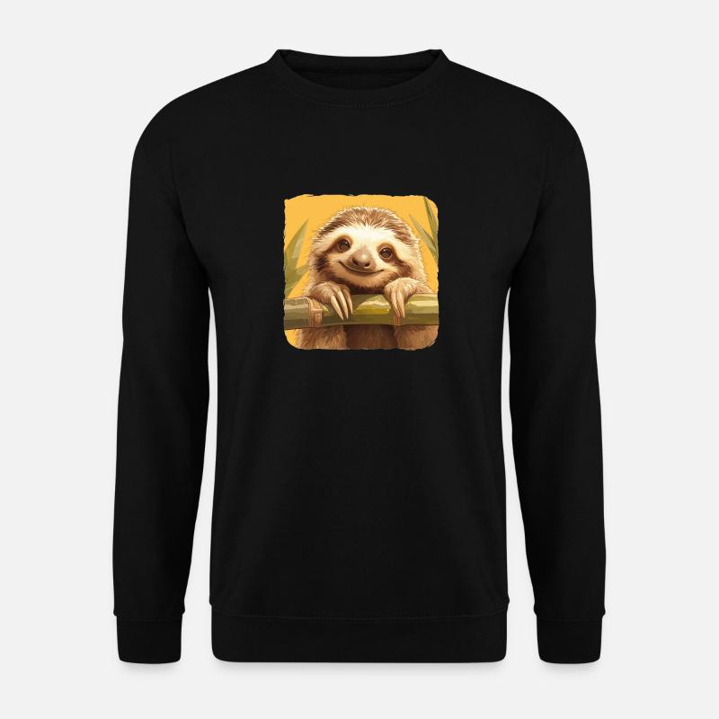 Sloths Sloth - Unisex Sweatshirt - black