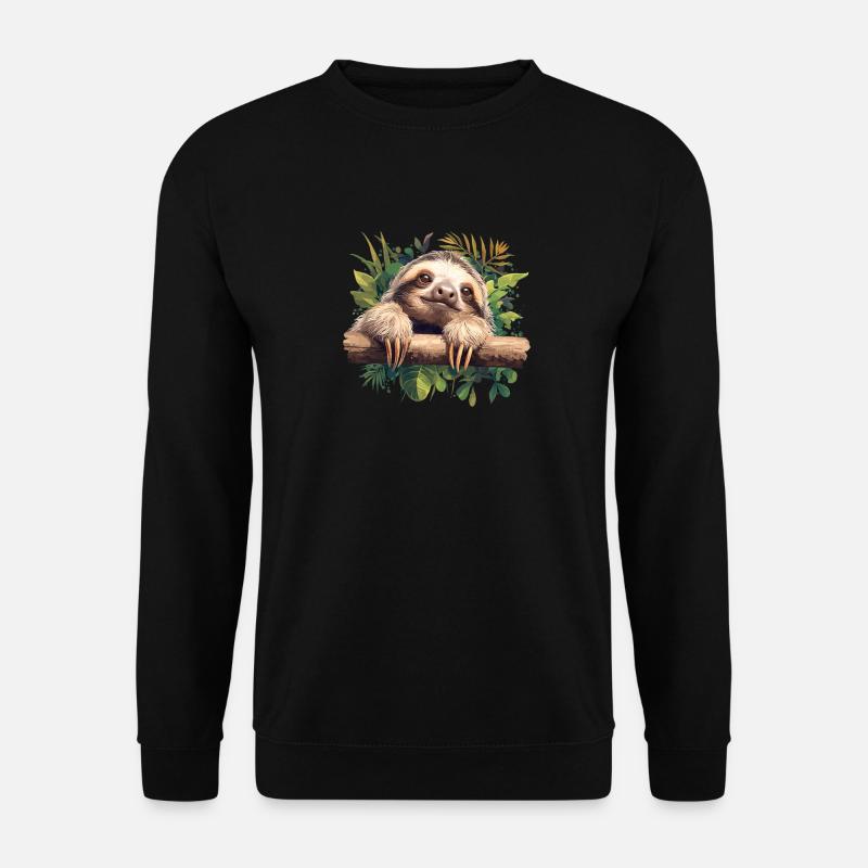 Sloths Sloth - Unisex Sweatshirt - black